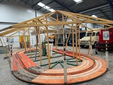 Vintage Classic Austin J40 Peddle Cars Fairground Ride.
