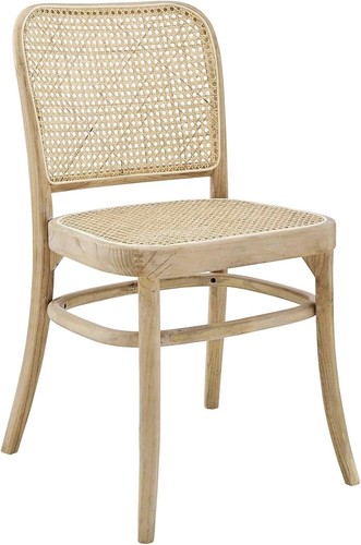 Modway winona elm wood - winona, cane