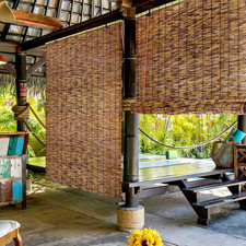 Bamboo Roll-Up Shades 2-Pack