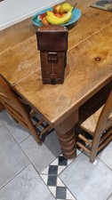Leather fox hunting hip - hunting, flask