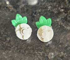 Lego flower badges custom made