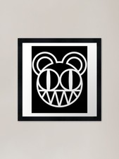 Radiohead Hd Logo Framed Art