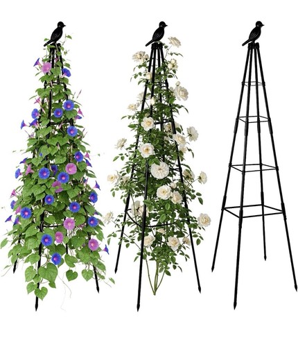 2pcs garden obelisks - 2pcs,