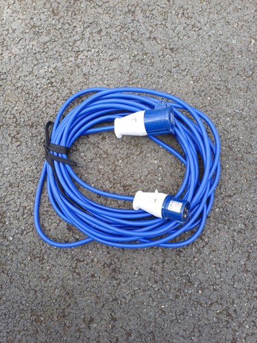 Caravan mains hook - mains, up