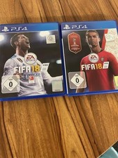 PS4 FIFA 18 ENGLIGH GAME FOREIGN COVER USED