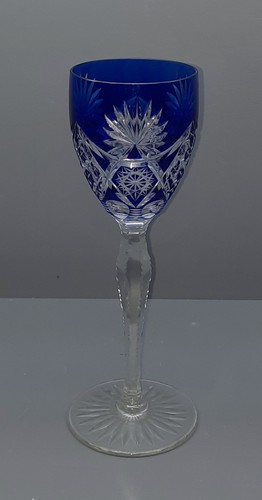 Val lambert wine glass - wine,