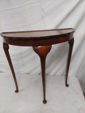 Vintage Half Moon Console