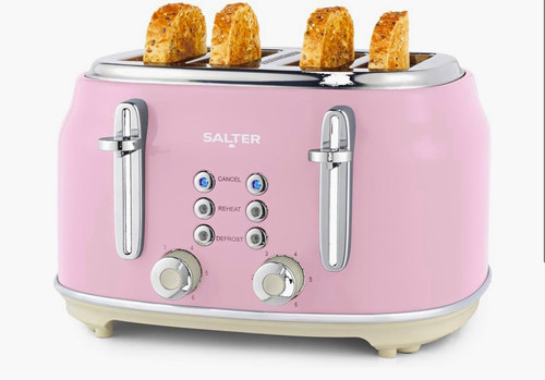 Salter retro pink - 4, wide