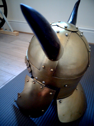 Viking helmet reenactment full - viking,