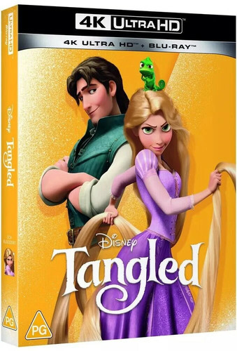 Tangled ultra blu ray - 4k, blu-ray
