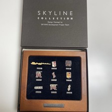 Skyline Emblem Pin Badge Set