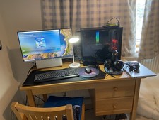 Oak desk & chair set - Reduced price! 