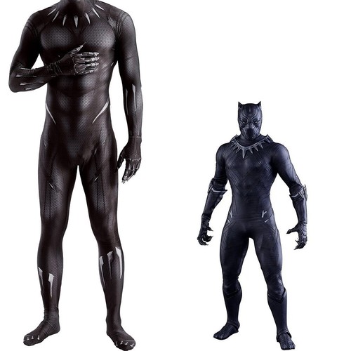 Black panther jumpsuit - black,