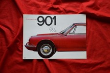 Porsche 901 1964 ENGLISH brochure folder prospekt depliant 911 912