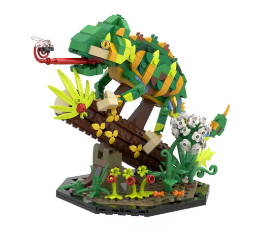 Moc chameleon building blocks - building,