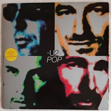 U2 Pop 1997 Island Gatefold Double LP Vinyl.