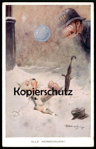 Vintage postcard dog bonzo - vintage,