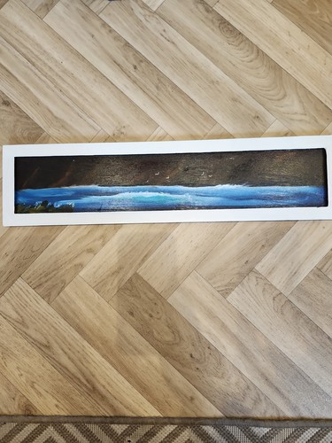 Original oil painting wood - oil,