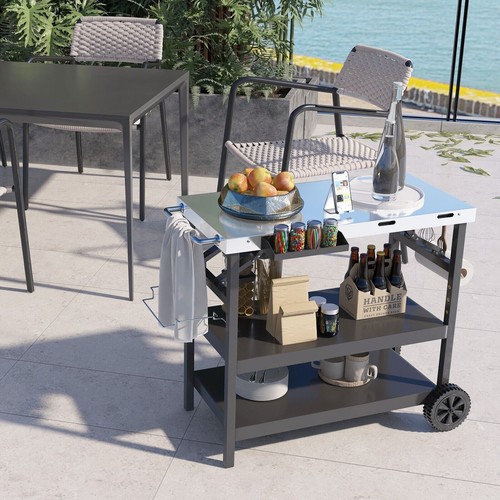 Collapsible bbq serving - collapsible,