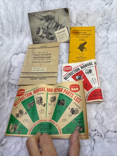 Vtg fly fishing - vtg, 1940's