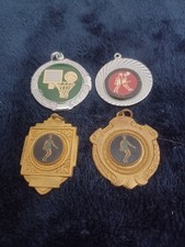 4x Silver and Brass Coloured