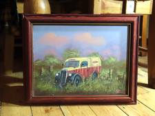 Oil painting (framed) 1950s