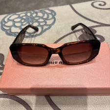 MIU MIU SUNGLASSES  LEOPARD