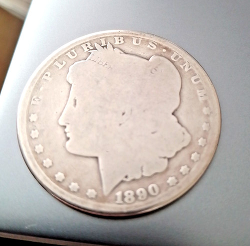 1890 morgan silver dollar - 1890, well