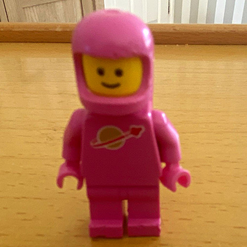 Lego pink spaceman space - lego,