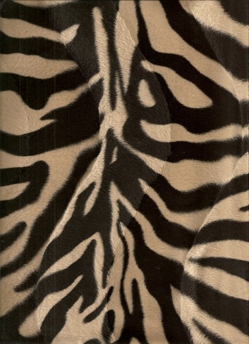 Animal print faux fur velour - faux, fur/velour