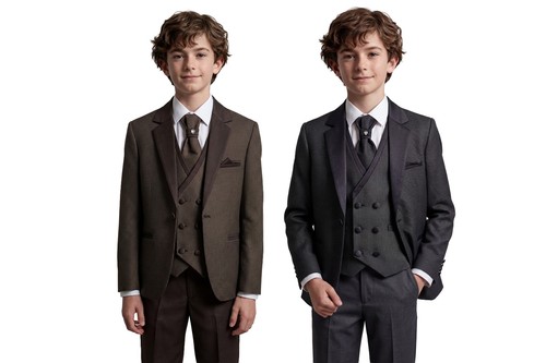 Sirri boys microcheck suit - sirri,