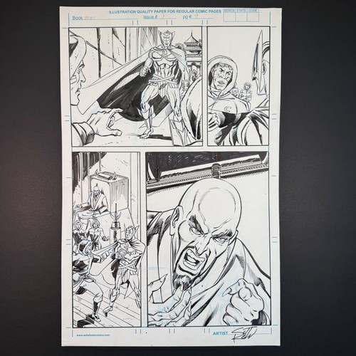 Original comic art interior - original,