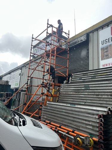 Euro alloy scaffold tower - scaffold, 7m