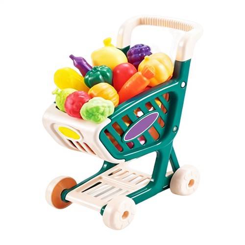 Toy shopping cart - toy,