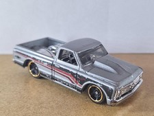 hot wheels 67 chevy c10 silver