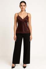Coast Chocolate 100% Silk Cami