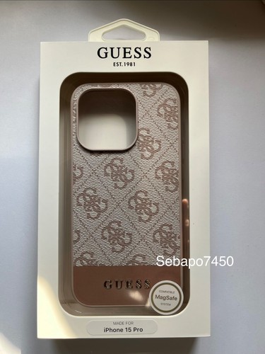 Guess iphone pro pink back - iphone,
