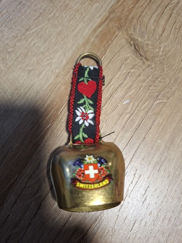 Vintage swiss cow bell - vintage,