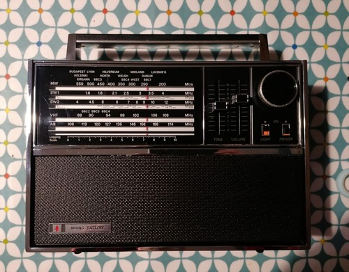 Vintage 1970s bush vtr 178 - vintage,