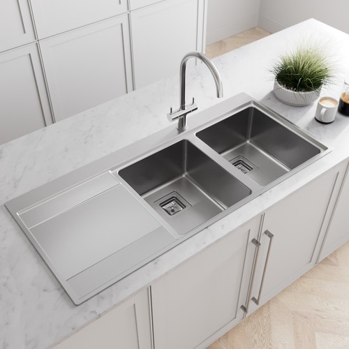 Kitchen sink bowl square - kitchen,