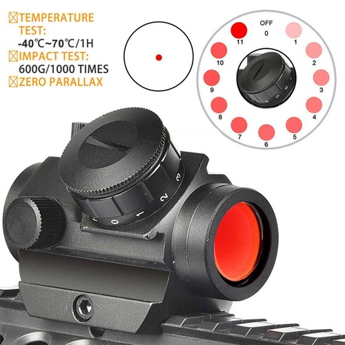 Red dot laser sight scope - red,