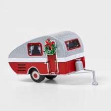 Wondershop Christmas 2020 Retro Teardrop Camper Trailer Motorhome New