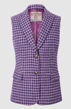 Ladies Purple Dogtooth Harris