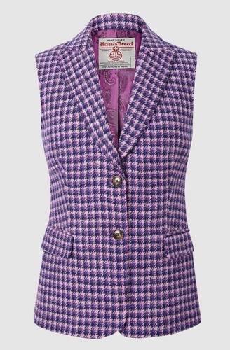 Ladies purple dogtooth - purple, harris