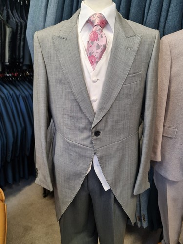 Mens light grey wedding - grey,