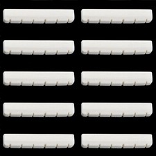 10x Bone Classical Guitar Nut