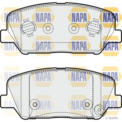 Brake pads set - set, for