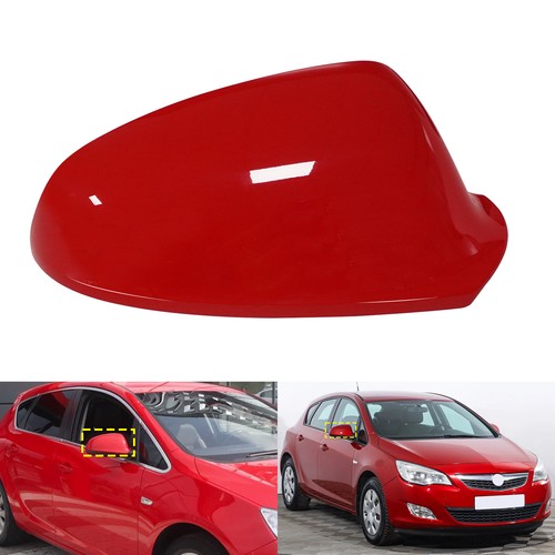1pc wing mirror cover red - 1pc,
