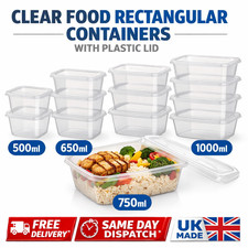 Plastic Food Containers with