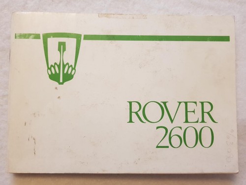 Rover 2600 car owners - rover,